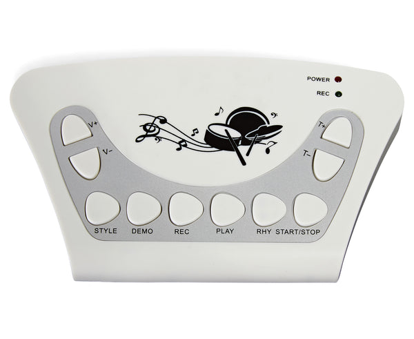 Thunda Roll Up Drum Kit - Black/White