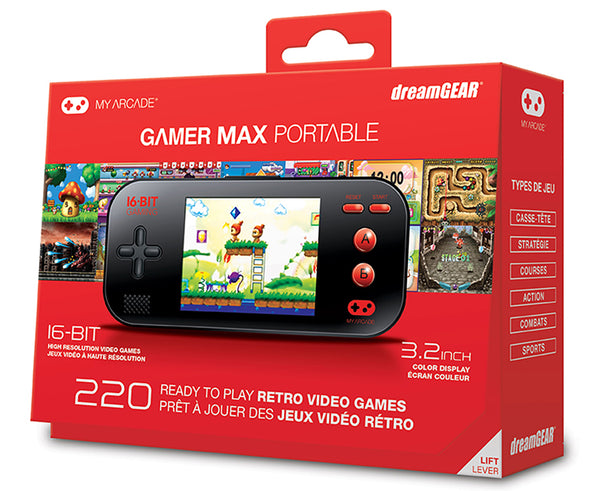 My Arcade DGUN-2878 Gamer Max Portable Gaming System